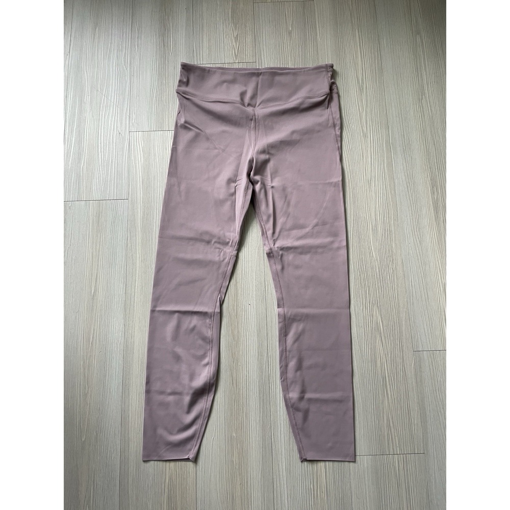 Varley Lilac Purple Leggings Size Large High Waist Exercise Fitness